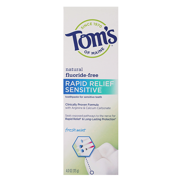 Fluoride-Free Rapid Relief Sensitive Toothpaste